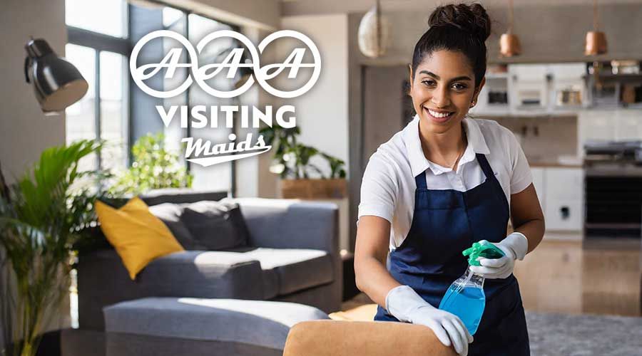 Picture of a professional house cleaning.